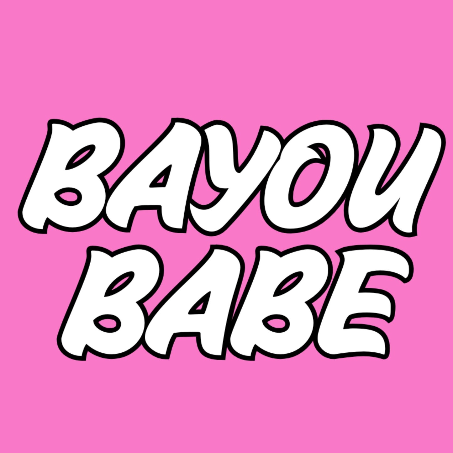 BAYOU BABE Slim Can Koozie
